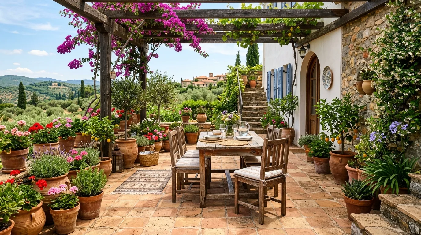 10 Mediterranean Backyard Ideas for a Warm Vibe